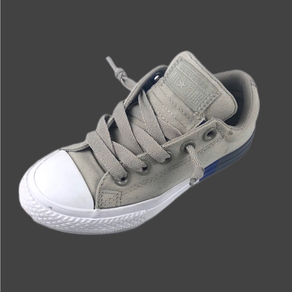 Converse Kid Tan Navy All Star Low Top Sneakers 12